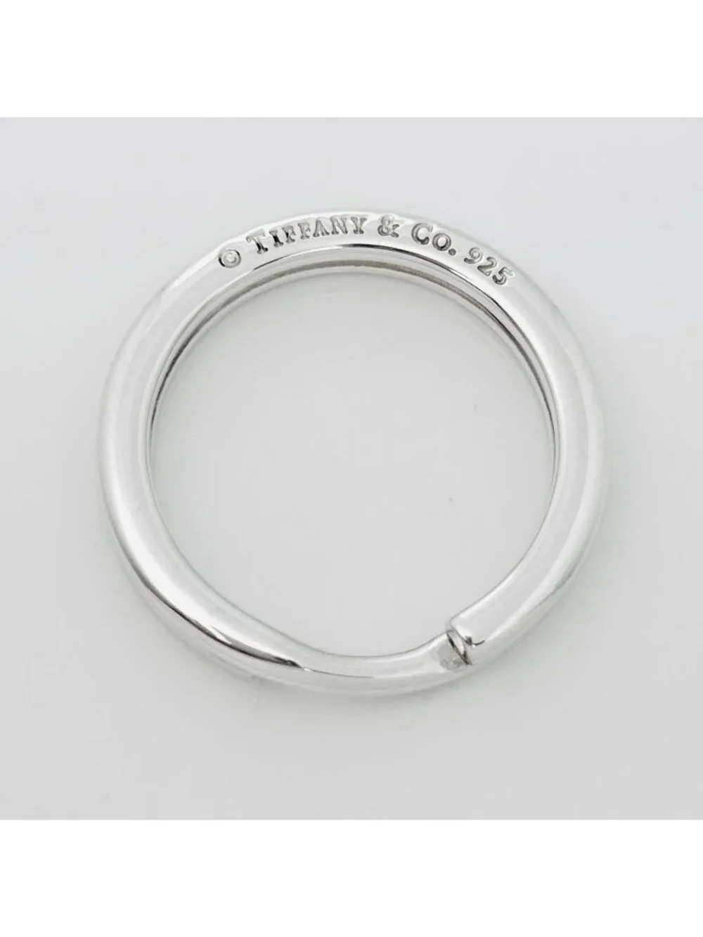 Tiffany & Co Key Ring in Sterling Silver Keyring Keychain